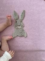 Frati Home Pledd Bambus Barn Rosa 75x100