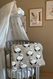 Frati Home Pledd Kokt-Ull Barn Taupe 75x100 (368-BABYLAMB_BEIGE)