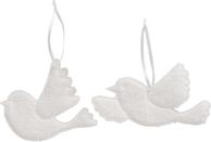 Ib Laursen Ornament Turtelduer 2stk (171-26929-99)