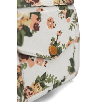 Muud Betina Oppbevaringsveske Utskiftbare-Rundpinner Canvas-Flower (569-2155-flower)