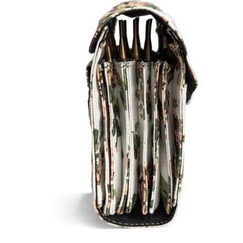 Muud Betina Oppbevaringsveske Utskiftbare-Rundpinner Canvas-Flower (569-2155-flower)