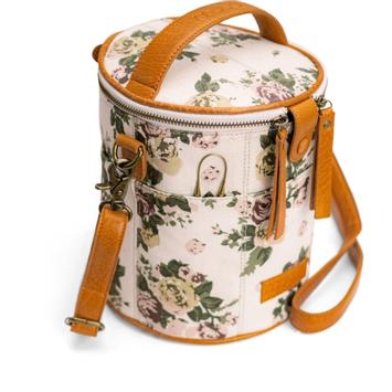 Muud Saturn Oppbevaringsveske Canvas-Flower (569-2148-flower)