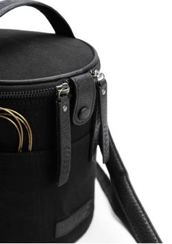 Muud Saturn Oppbevaringsveske Canvas-Sort (569-2148-BL)