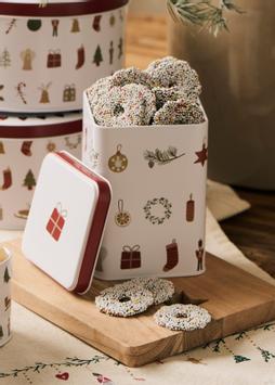 Ib Laursen Metallboks Nostalgisk Jul H12,5