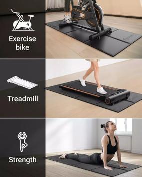 Urevo Matte til tredemøller og ergometersykler (URFE001)