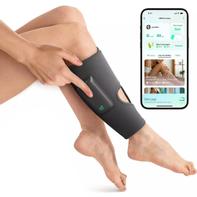 Urevo Relax Leggmassasje oppladbar Sort