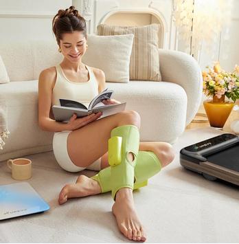 Urevo Relax Leggmassasje oppladbar Grønn (UCRM001-GR)