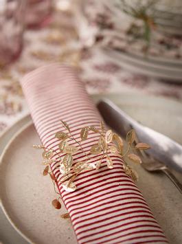 Bungalow Ornament Perler Twig Champagne