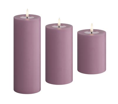 Deluxe Kubbelys LED Lys-Lilla Ø7,5