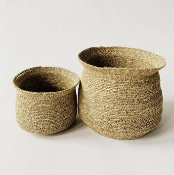 Trend Design Potteskjuler Kurv Flettet  (298-T84535,T84536)