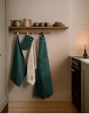 Juna Kjøkkenhåndkle Christmas Fable Grønn (521-637310)