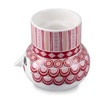 Bjørn Wiinblad Olga Lysestake Rød H12 (521-53125)