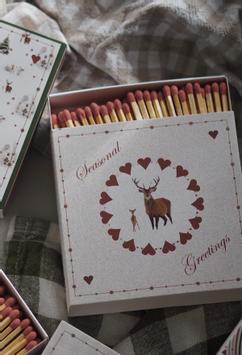 Wik & Walsøe Julemorgen Fyrstikker Hjort (500-100401)