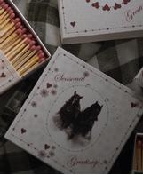 Wik & Walsøe Julemorgen Fyrstikker Hest