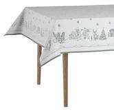 Wik & Walsøe Julemorgen Damaskduk Tosidig Hvit-Grønn (500-99513,99514,99515)