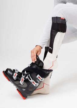 Heat Experience Varmesokk-Sport oppladbart-batteri merinoull Sand (665-HEFT003SD)