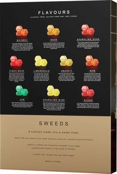 Sweeds Julekalender Cocktail-Sweets 100% alkoholfri (558-33177)