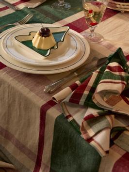 Lexington Stoffserviett Checked Holiday (588-12543001)