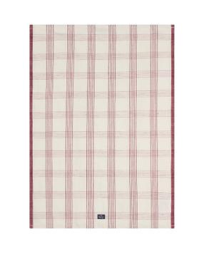 Lexington Kjøkkenhåndkle Checked Hvit-Rød 50x70