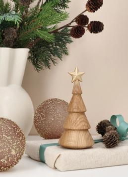 Spring Copenhagen Trefigur Juletre Eik H13,8