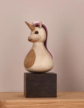 Spring Copenhagen Trefigur Sparkle Enhjørning H10,2