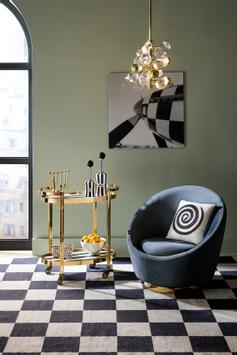 Jonathan Adler Taklampe Globo Klar H43,2 (368-JA-21866)