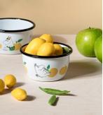 Mummi Emaljebolle Epler Gul 3dl (489-6416114972807)