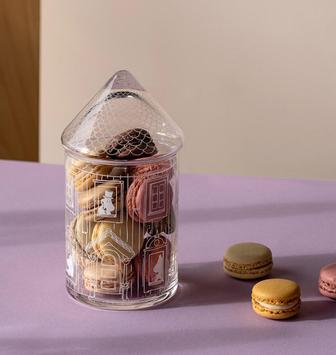 Mummi Glasskrukke Mummihuset H18,5