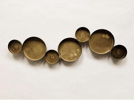 Trend Design Lysholder Kubbelys+Telys Gullfinish 54cm (298-J52435)