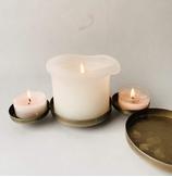 Trend Design Lysholder Kubbelys+Telys Gullfinish 54cm (298-J52435)