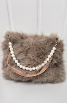 Endless Carmina Veske Fuskepels Muldvarp (828-11162)