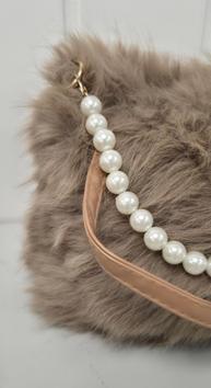 Endless Carmina Veske Fuskepels Muldvarp (828-11162)