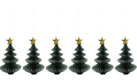 House Doctor Ornamenter Tree Juletre 6stk (151-266602504)