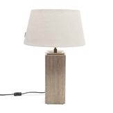 Riviera Maison Lampeskjerm Linen Hvit Ø45xH25 (443-559560)