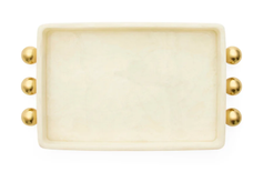 Jonathan Adler Fontana Brett White/Brass 59,5x30,5