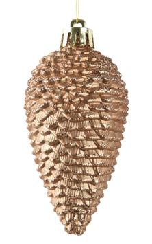 Kaemingk Ornamenter Kongler Brandy H8_6stk (487-022858)