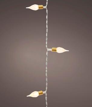 Kaemingk Lyslenke Batteri Vintage-Transparent Varmhvit_50-LED/4,9m 