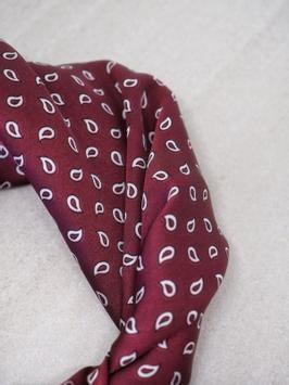 7Days Satengskjerf Burgunder 65x65 (826-13860)