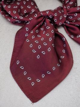 7Days Satengskjerf Burgunder 65x65 (826-13860)