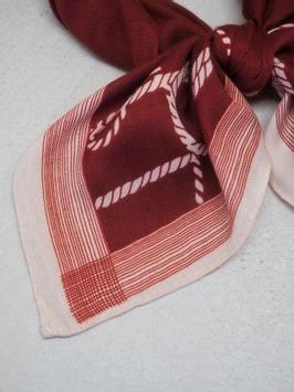 7Days Viskoseskjerf Bordeaux 68x68 (826-15666)