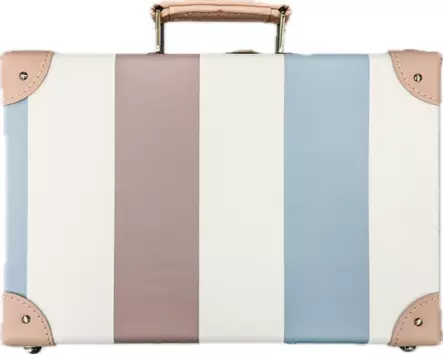 Uniwalker Koffert Retro Brede-Striper 22x33cm_13" (780-bigstripe-13)