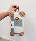 Uniwalker Koffert Retro Brede-Striper 22x33cm_13" (780-bigstripe-13)