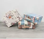 Uniwalker Koffert Retro Brede-Striper 22x33cm_13" (780-bigstripe-13)