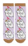 Mummi Sokker Mummitrollet Lilla Dame_str.36-42 (708-MOOMIN35T)