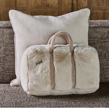 Riviera Maison Handbag Pute Fuskepels 50x30 (443-584510)