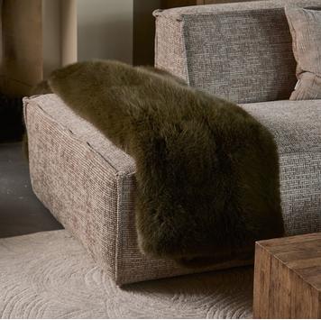 Riviera Maison Bromont Pledd Fuskepels 130x180