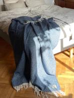 Elvang  Hope-Ukraine Ullpledd 130x200 mørkeblå