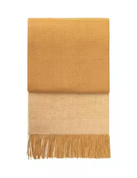 Elvang  Horizon Ullpledd 130x200 okergul (666-70003-ocher)