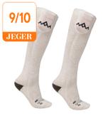 Heat Experience Varmesokker-V2 Oppladbart-batteri fjernkontroll Kremhvit  (665-HEES041CR-S)