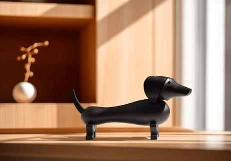 Kay Bojesen Hund Eik Mørkbeiset H11